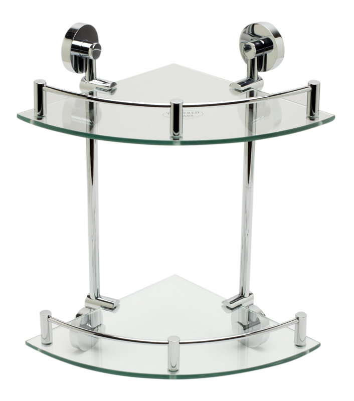 Alfi Brand ALFI brand AB9548 Polished Chrome Corner Mounted Double
